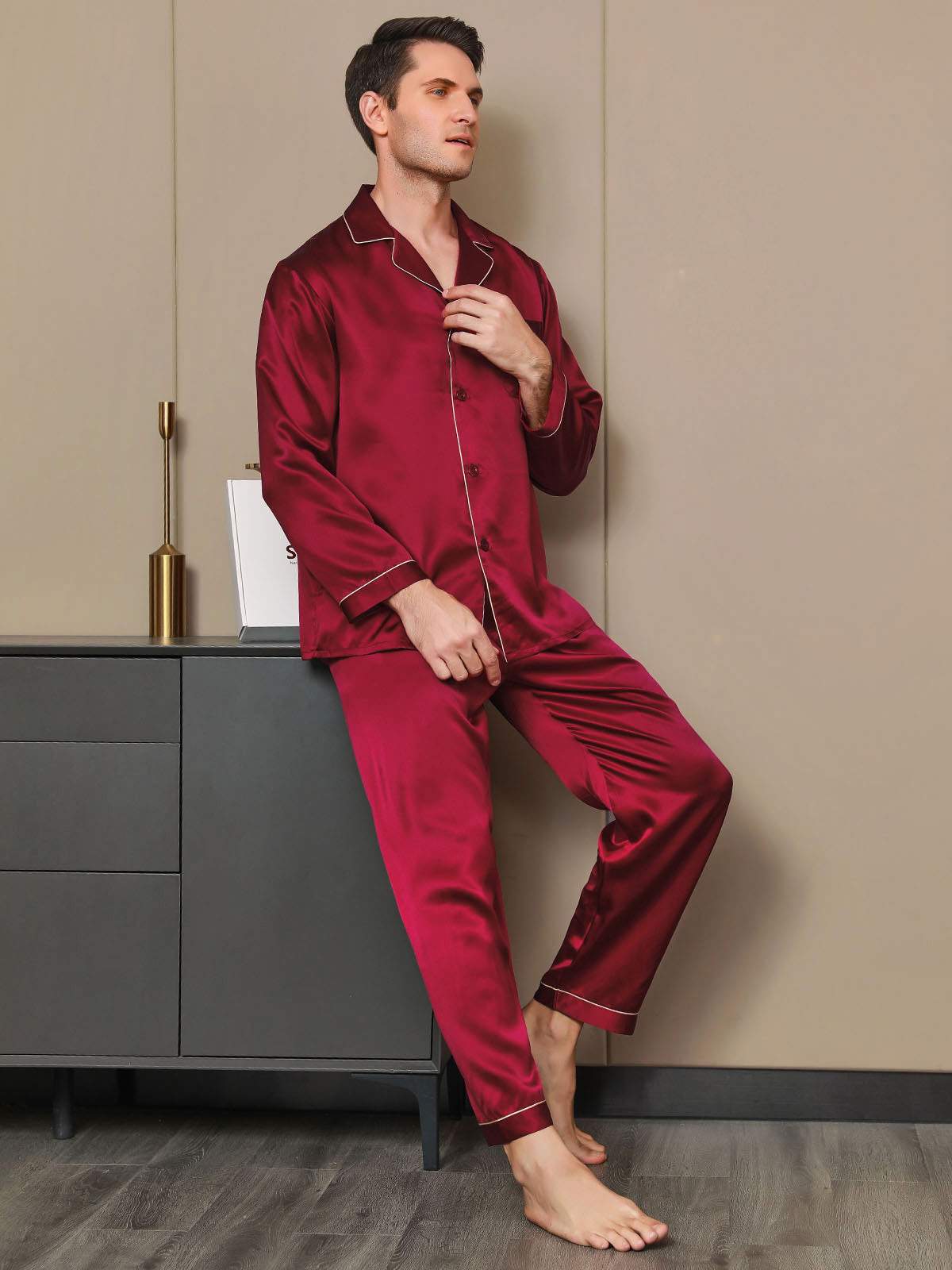 Gentleman's Silk Pyjama-Set