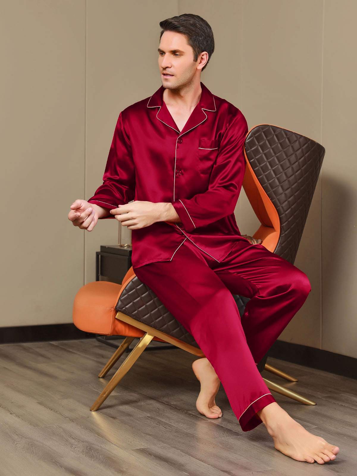 Gentleman's Silk Pyjama-Set