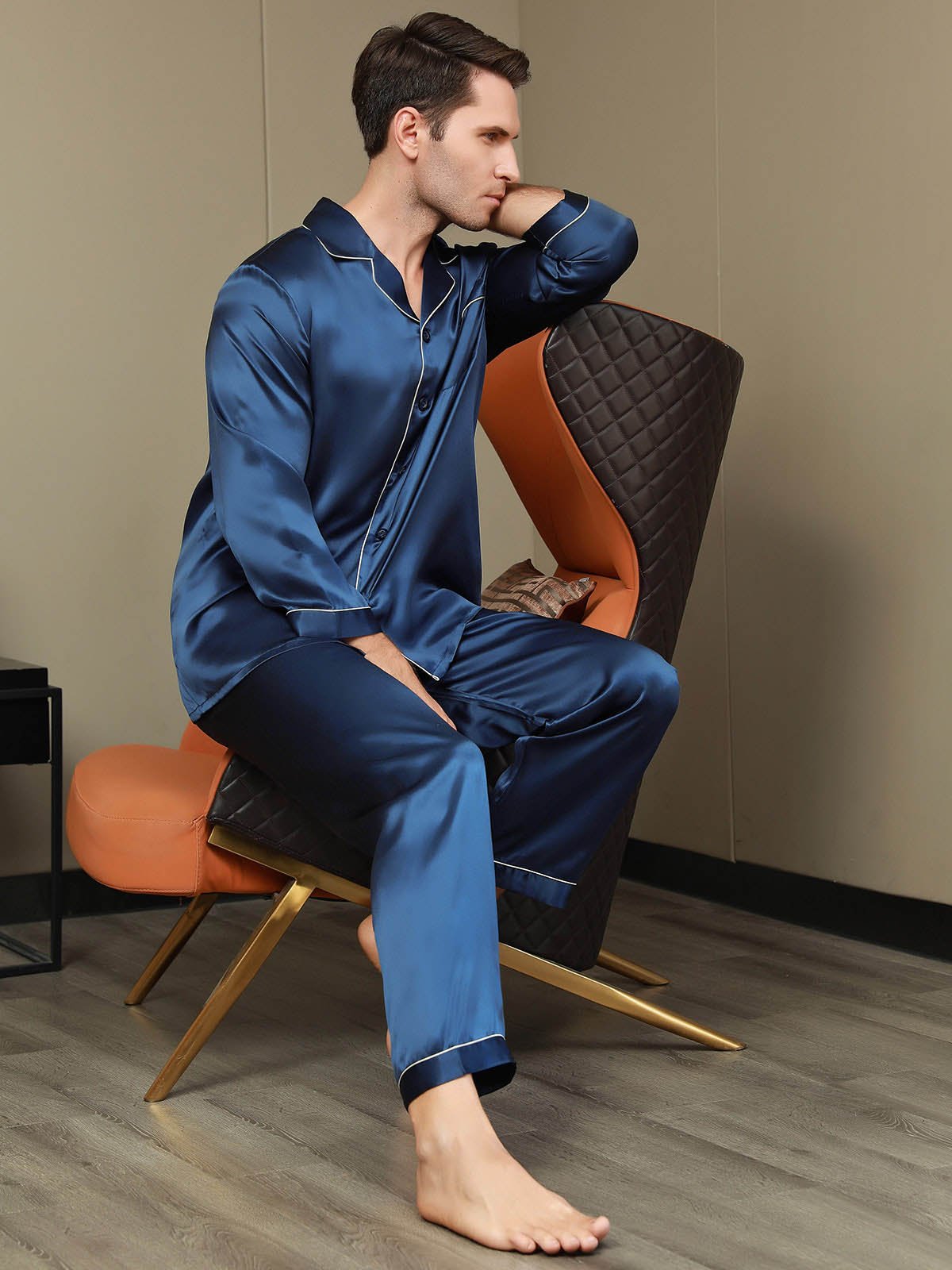 Gentleman's Silk Pyjama-Set
