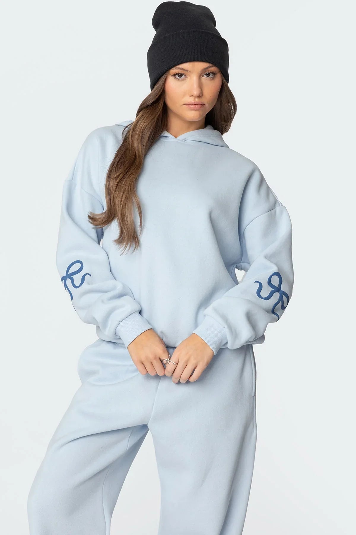 Modeee™ | Soft Glam Schleifen-Trainingsanzug