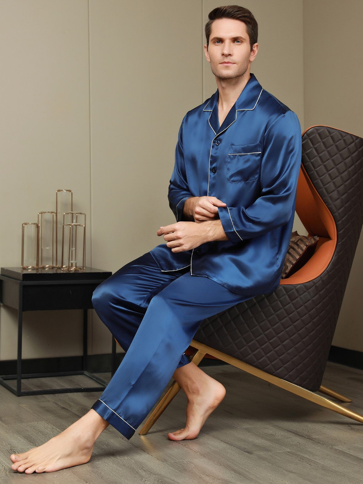 Gentleman's Silk Pyjama-Set