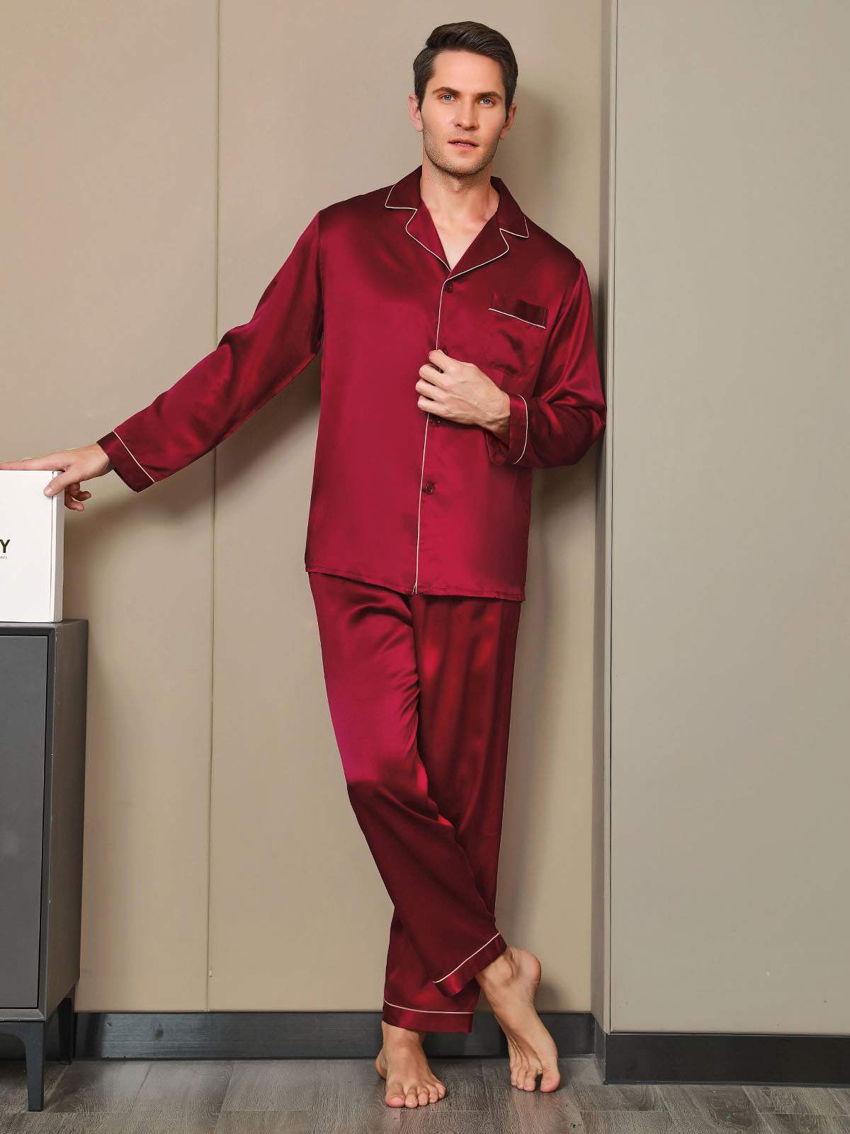 Gentleman's Silk Pyjama-Set