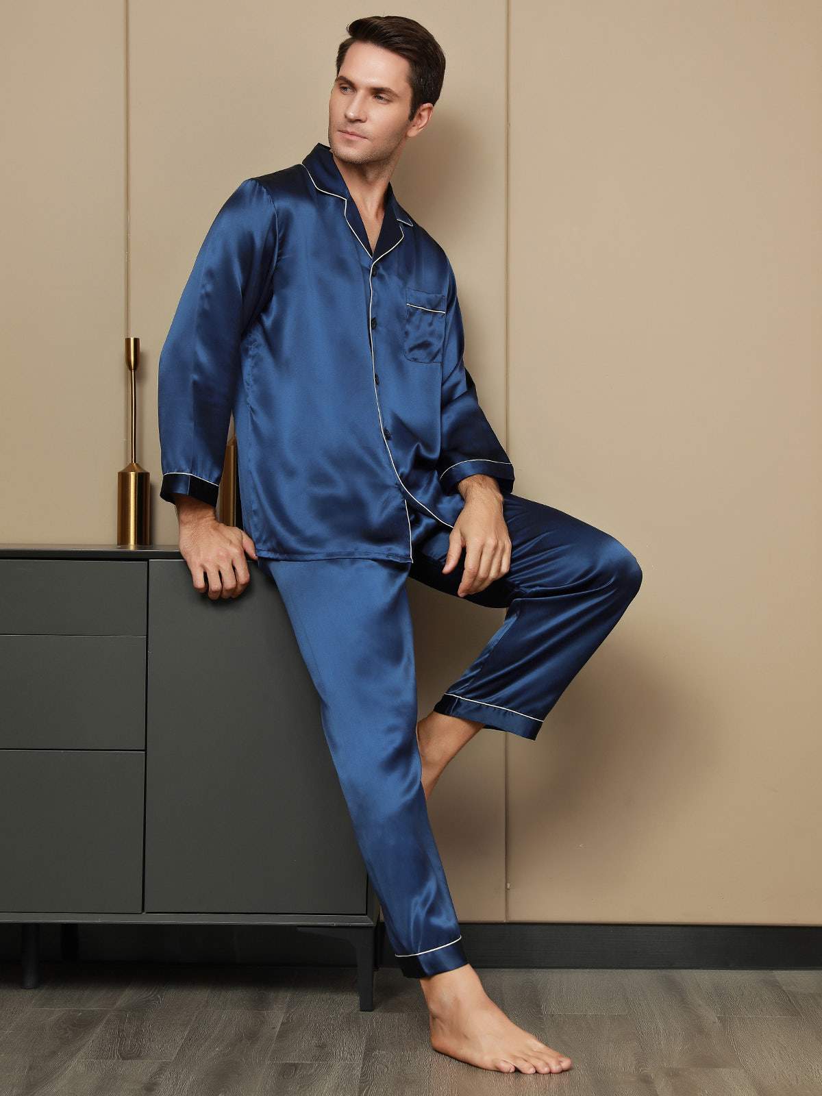 Gentleman's Silk Pyjama-Set