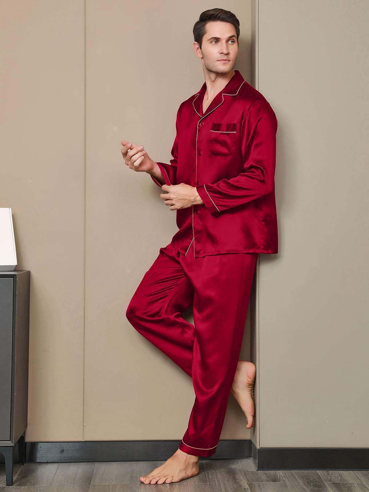 Gentleman's Silk Pyjama-Set