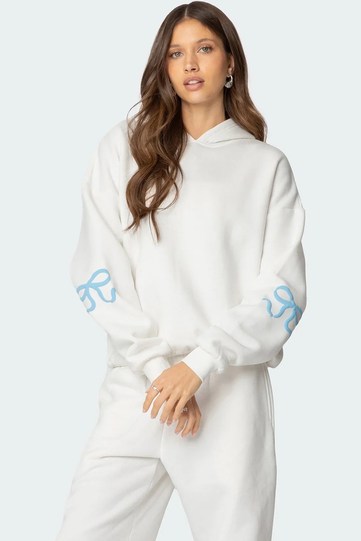 Modeee™ | Soft Glam Schleifen-Trainingsanzug