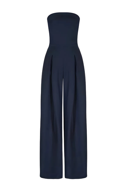 Midnight Muse Strapless Jumpsuit
