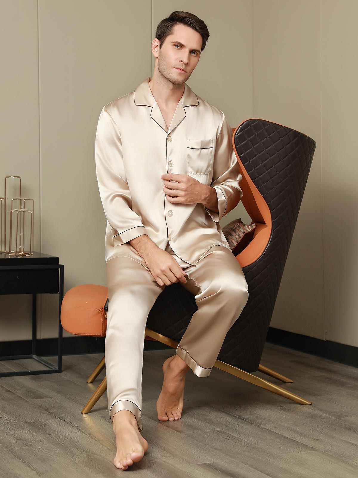Gentleman's Silk Pyjama-Set