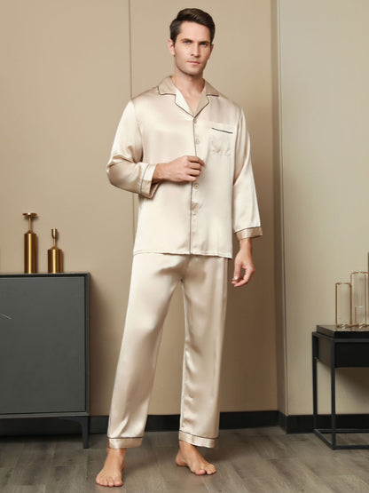 Gentleman's Silk Pyjama-Set