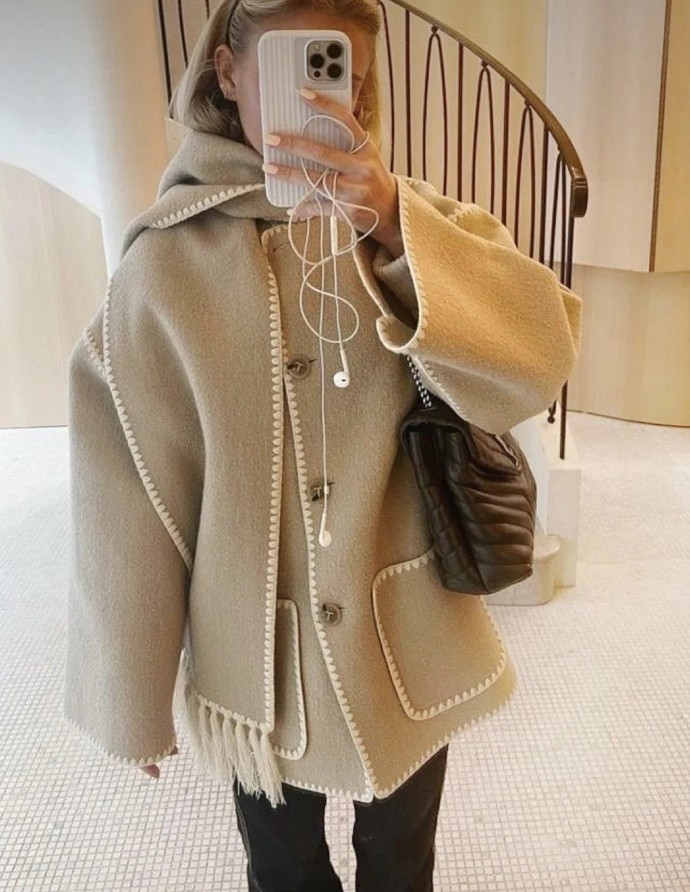 Scarf Coat