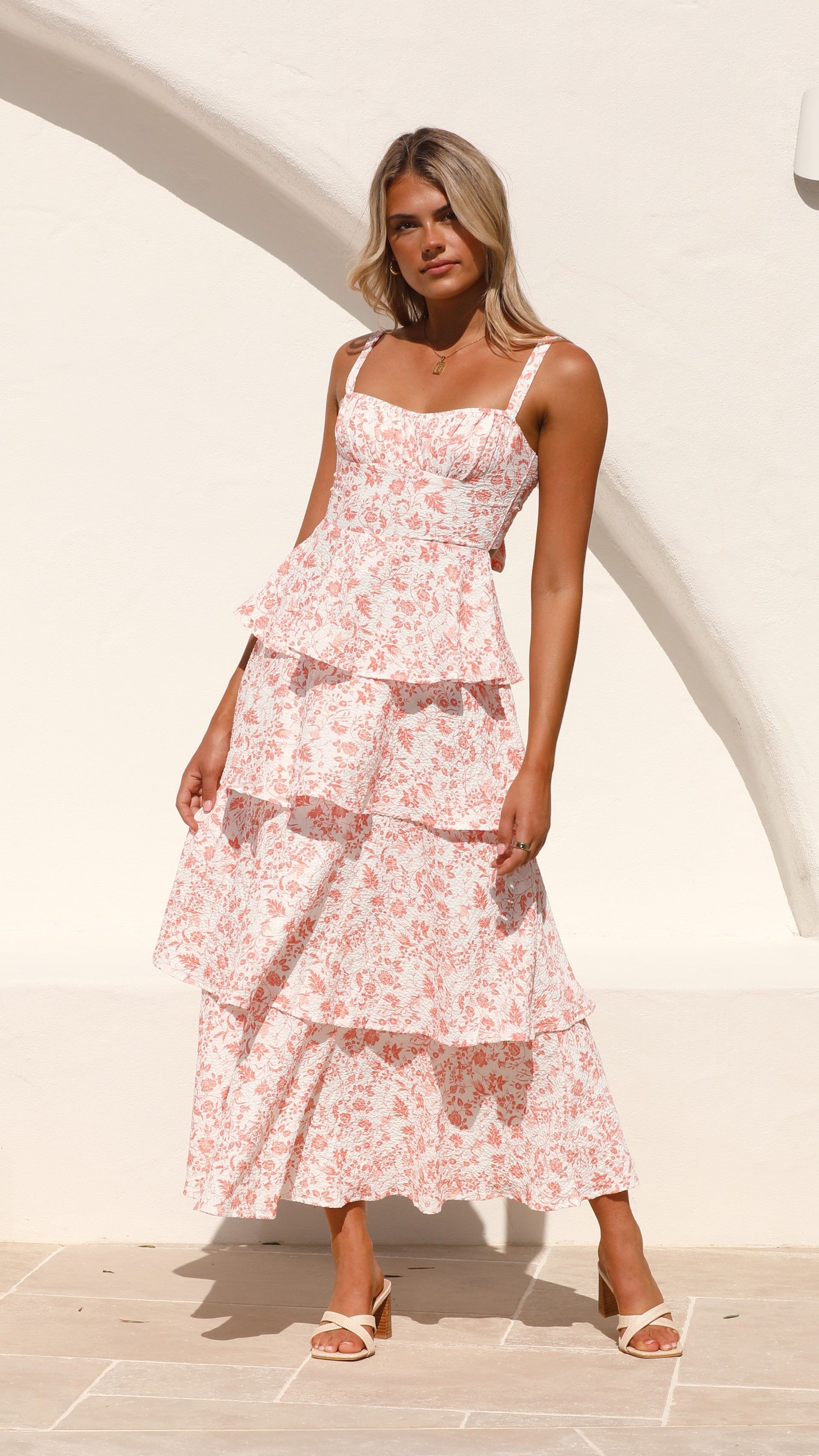 Modeee™ | Page Maxi Dress – Summer Bloom