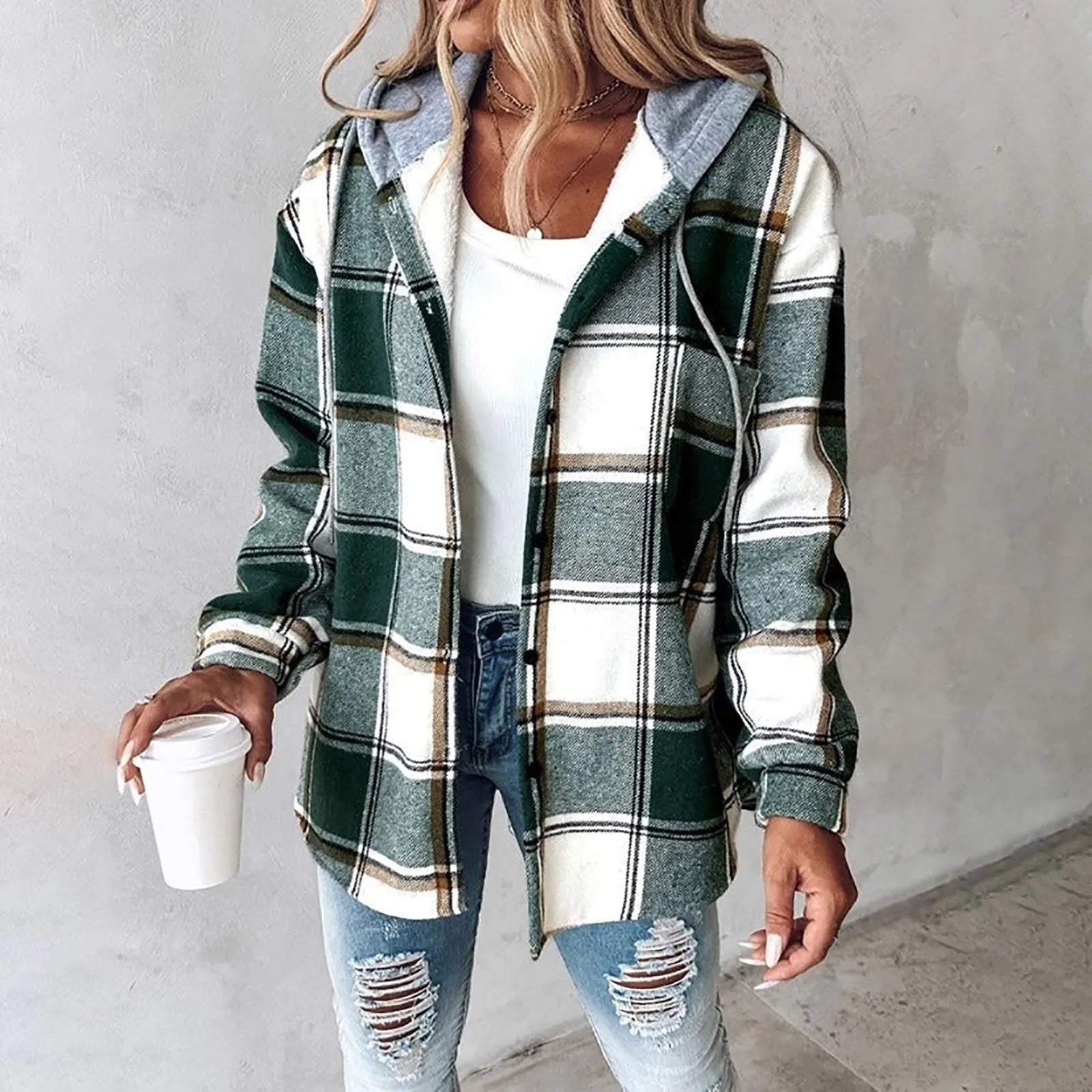 Stilvolle Warme Herbstjacke