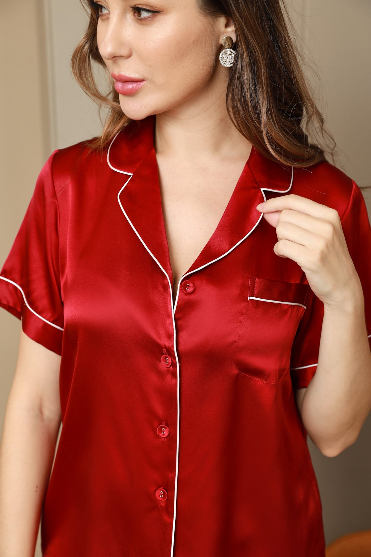 Silk Serenity Pyjama-Set