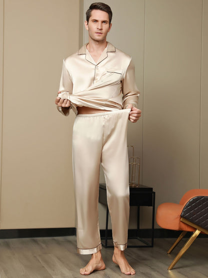 Gentleman's Silk Pyjama-Set