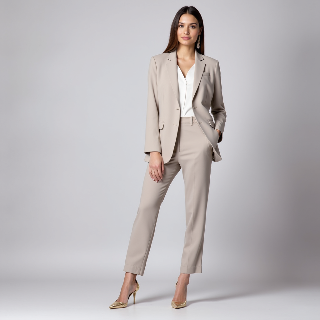 Schickes Blazer-Set